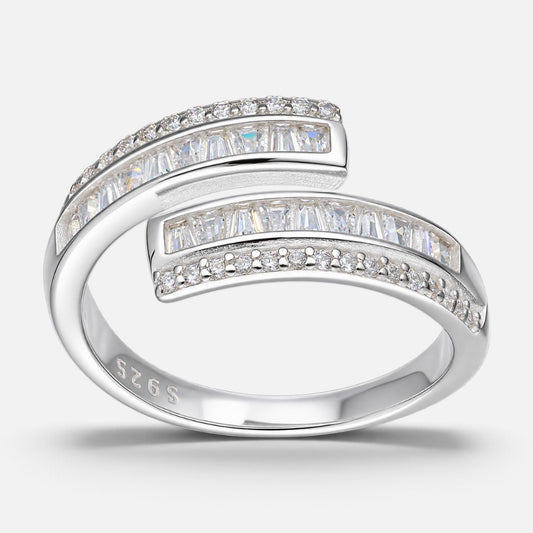 Anillo Ajustable Circones Baguette