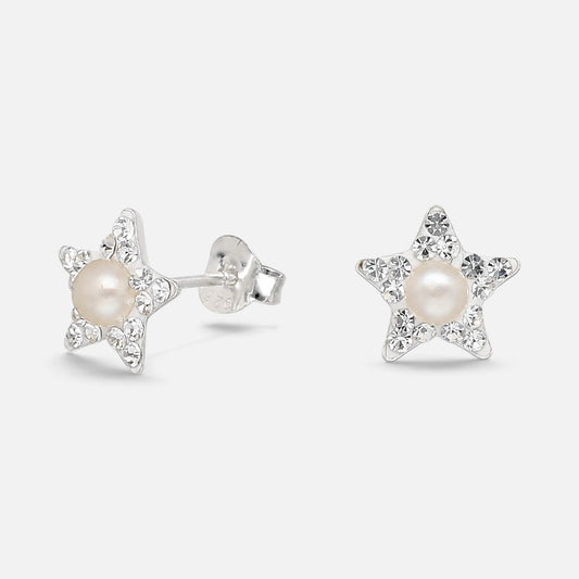 Aro Estrella Perla Strass