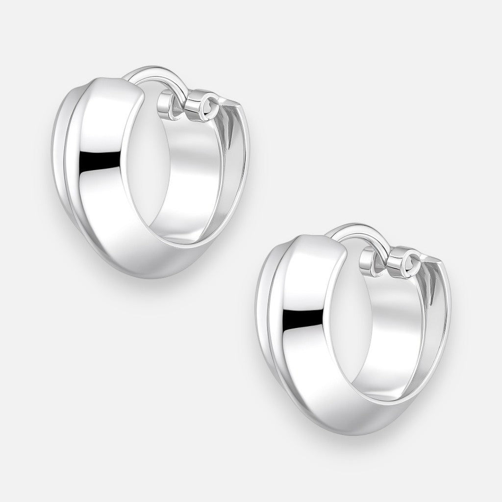 Aro Argolla Estilo Bote 13 mm