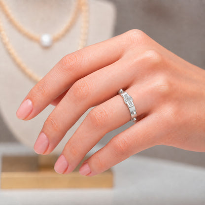 Anillo Denario Cruz Circones