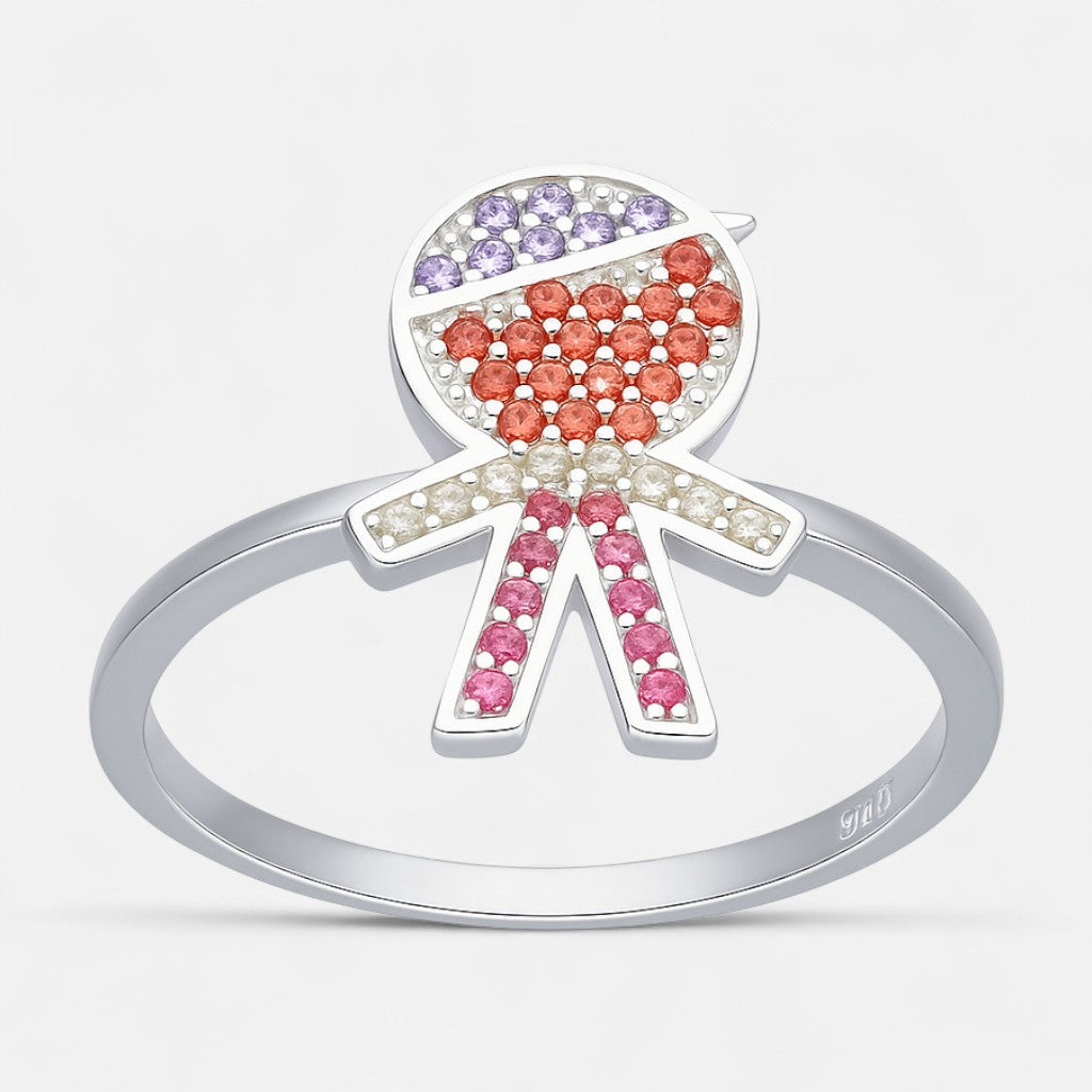 Anillo Niño Circones Multicolor