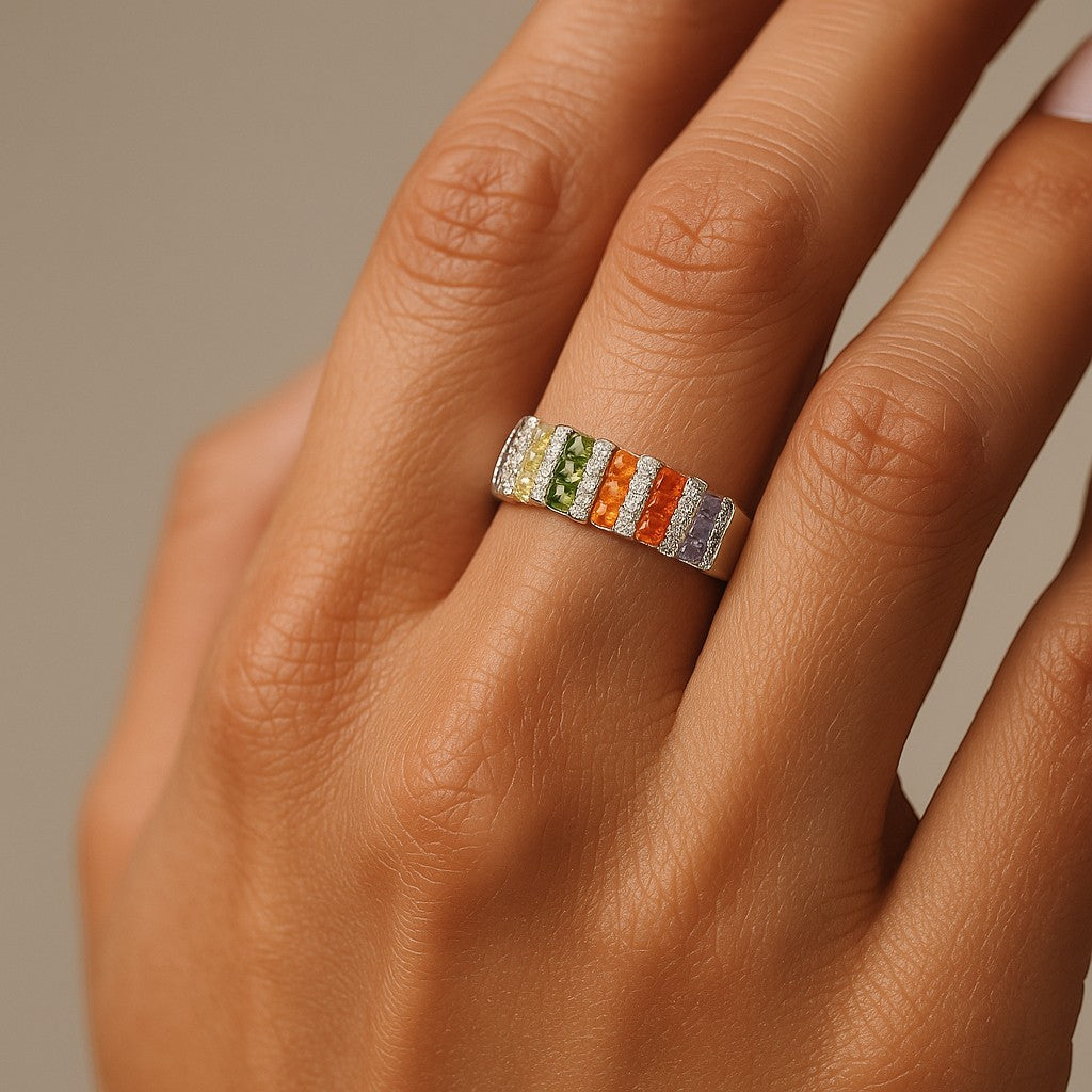 Anillo Circones Multicolor