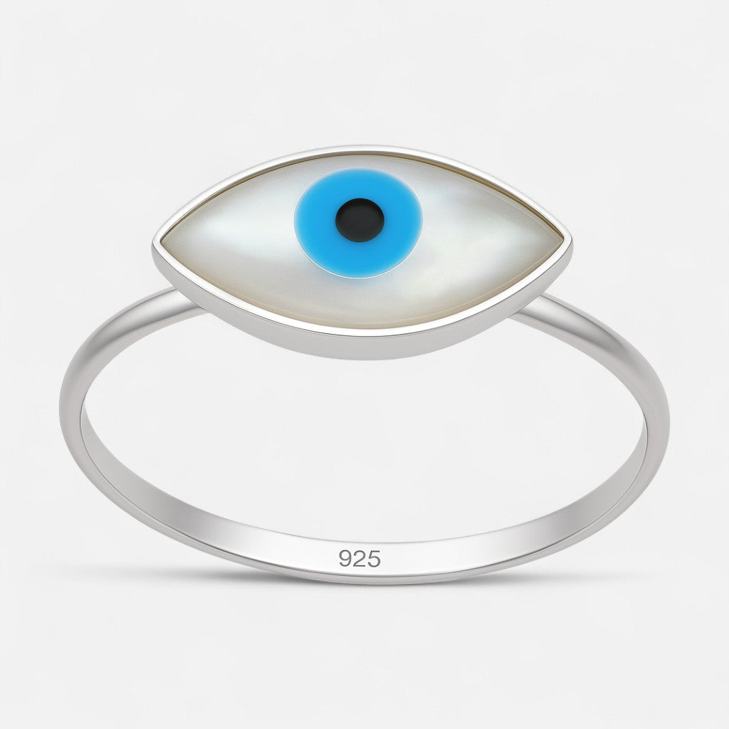 Anillo Ojo Turco Nácar