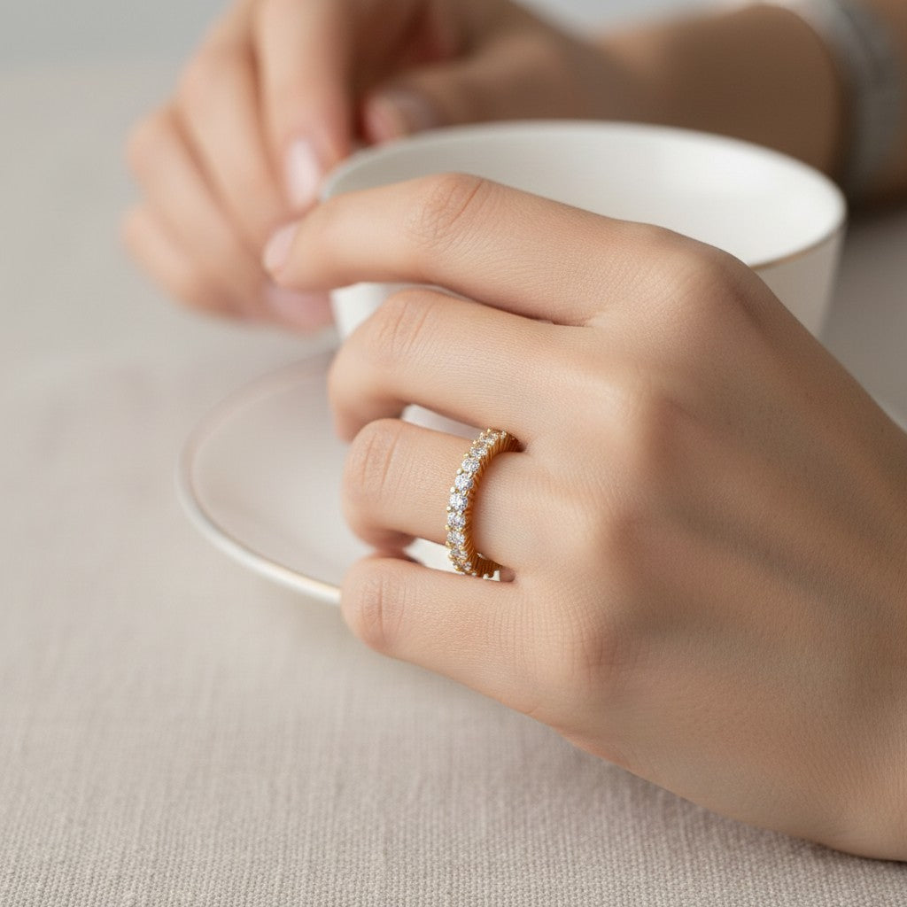 Anillo Cintillo Circones