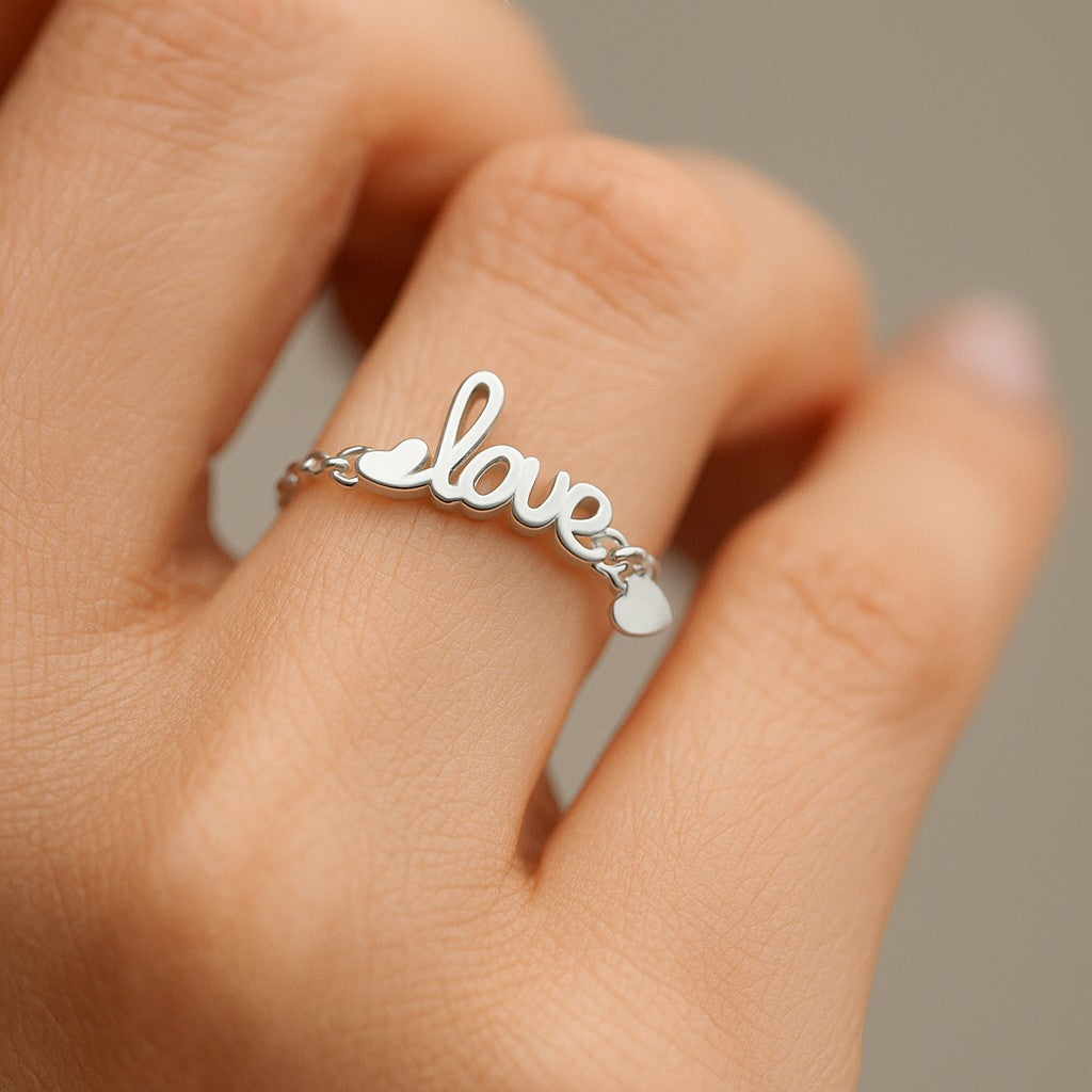 Anillo Ajustable Love