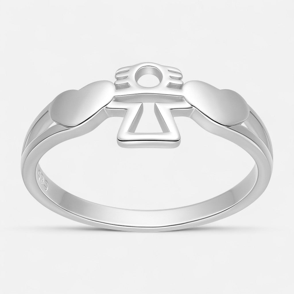 Anillo Niña Corazones
