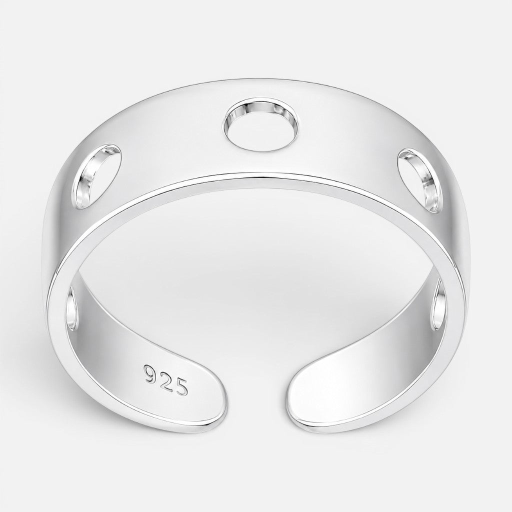 Anillo Midi Círculos