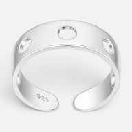 Anillo Midi Círculos