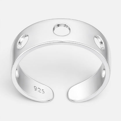 Anillo Midi Círculos