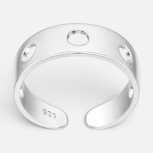 Anillo Midi Círculos
