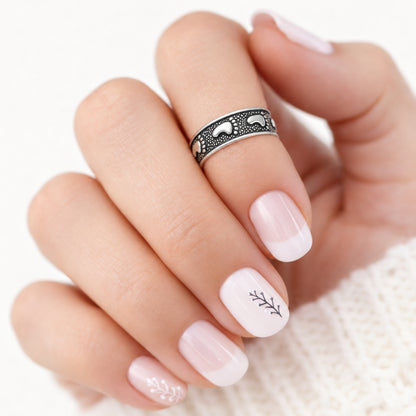 Anillo Midi Patitas