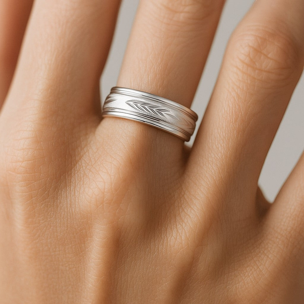 Anillo Compromiso Espiga