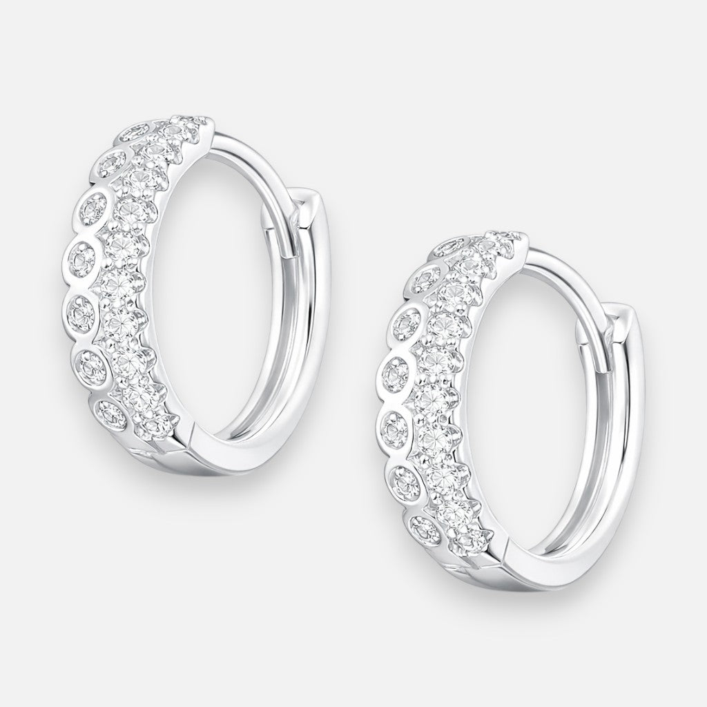 Argolla Huggie Circones 12 mm