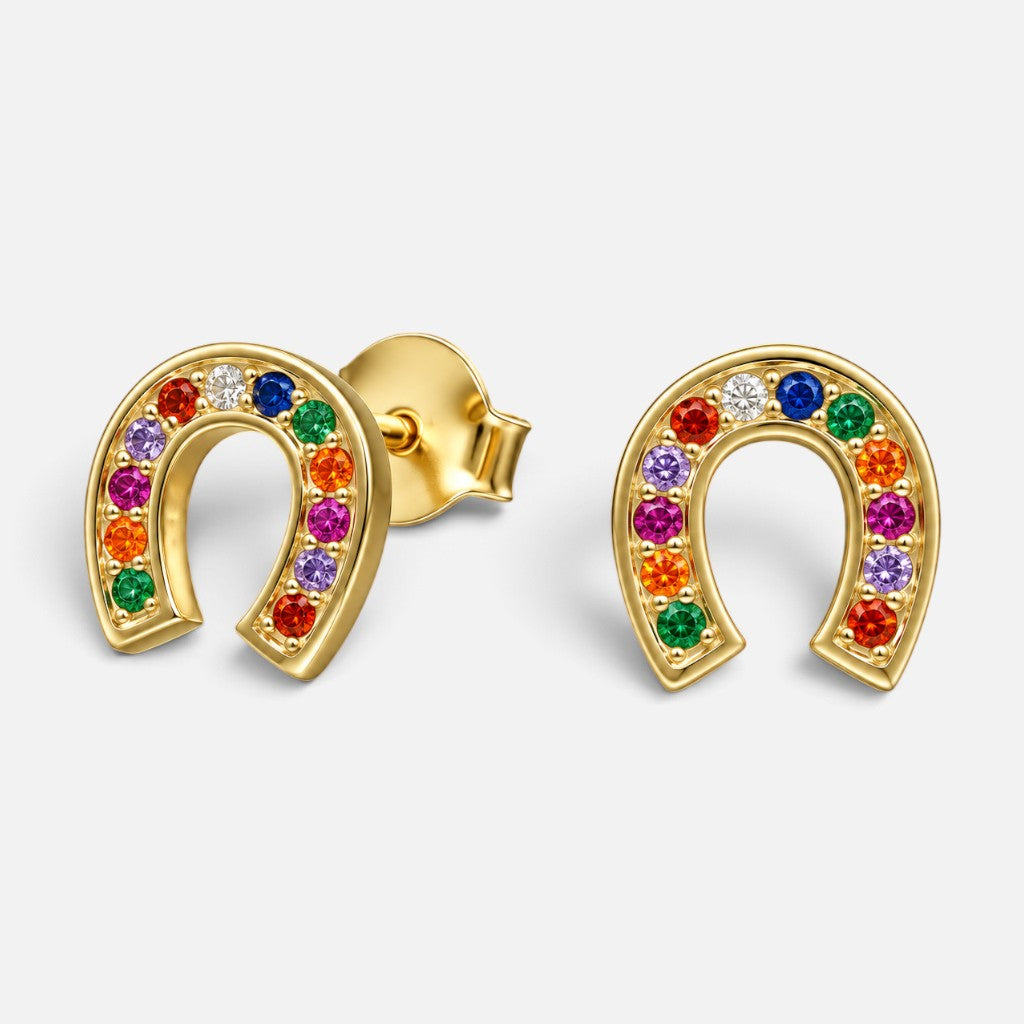 Aro Herradura Circones Multicolor