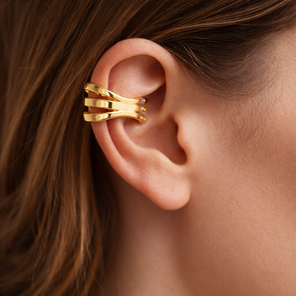 Aro Ear Cuff Triple 10 mm