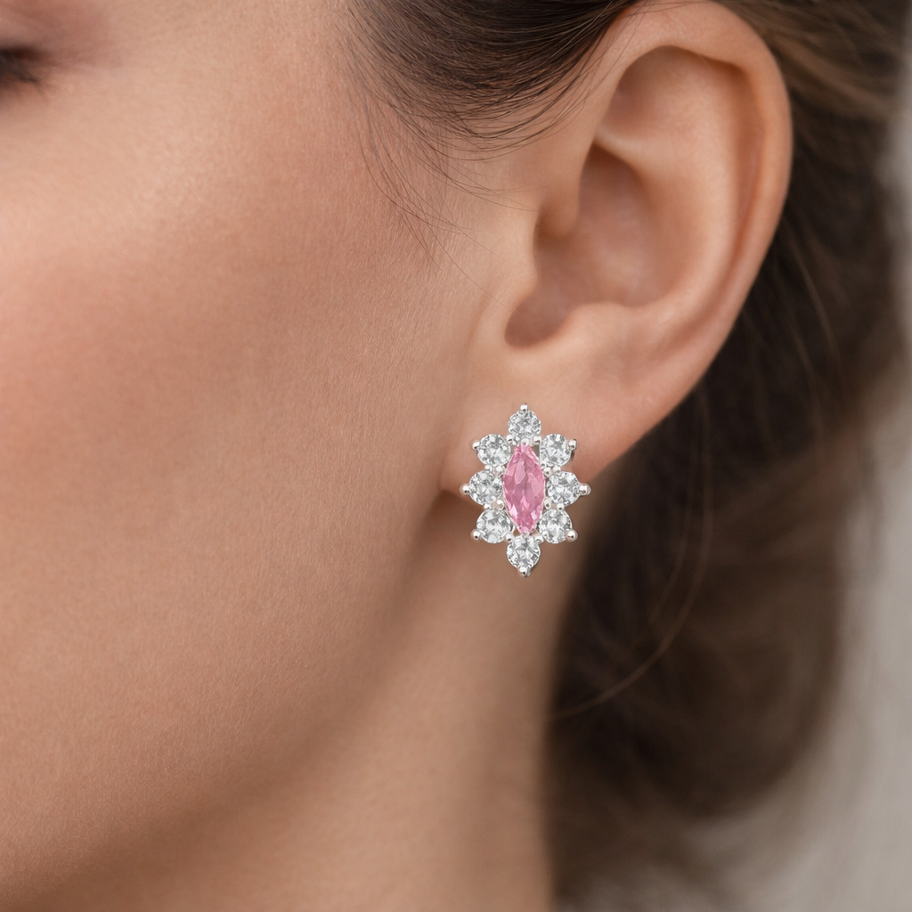 Aro Lady Circón Rosa Francia