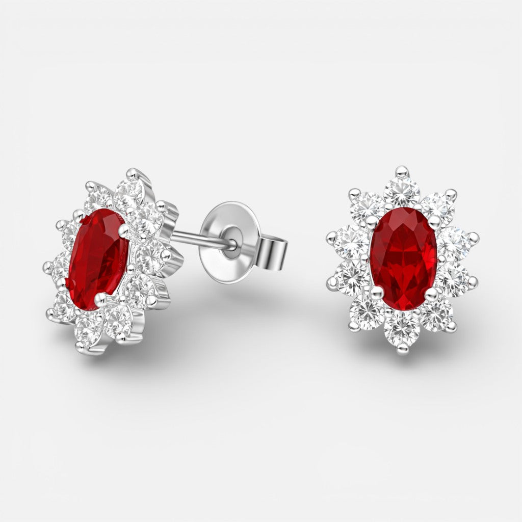 Aro Lady Circón Rubí