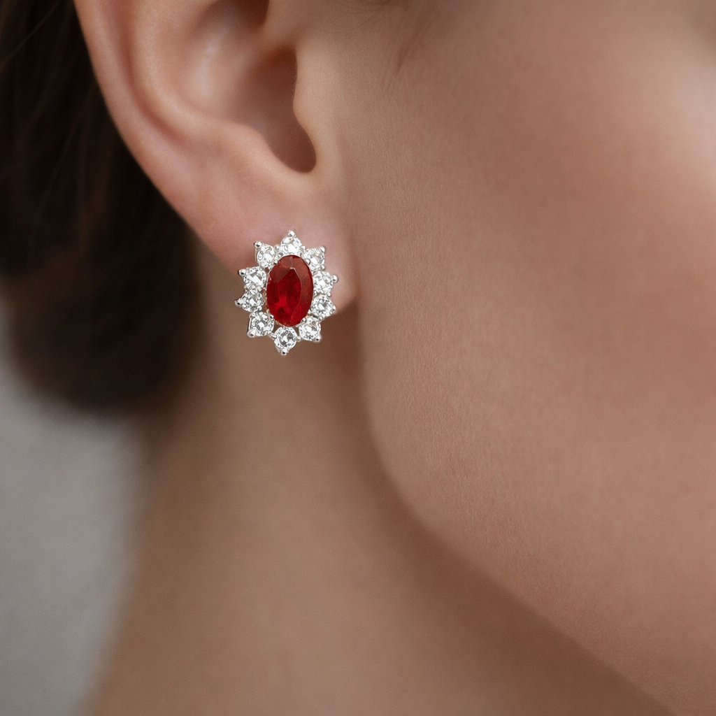 Aro Lady Circón Rubí