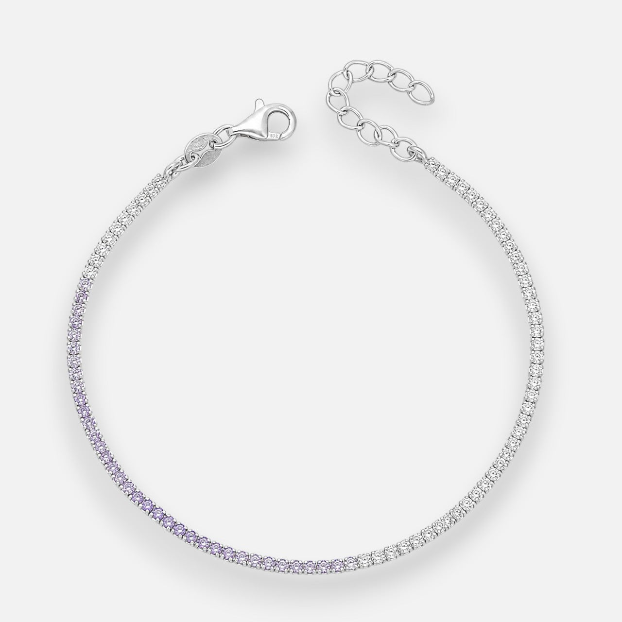 Pulsera Circones Tenis Lila