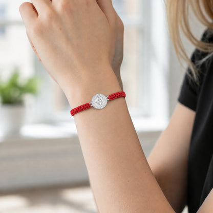 Pulsera Ajustable Mini Baby Hilo Rojo San Benito Circones