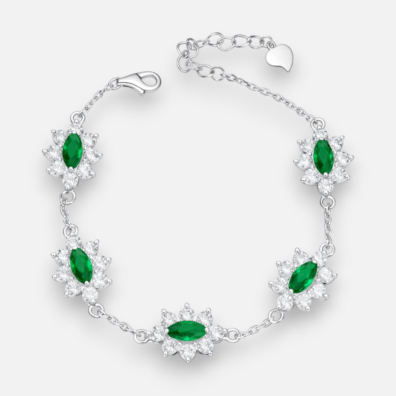 Pulsera Lady Circones Esmeralda AH8973-0