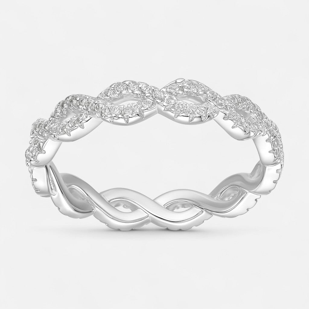 anillo infinitos circones