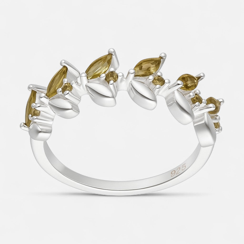 Anillo Espiga Circones Verde Oliva