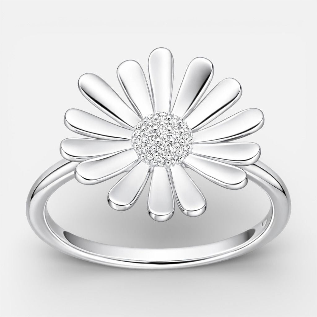 Anillo Flor Margarita Circones