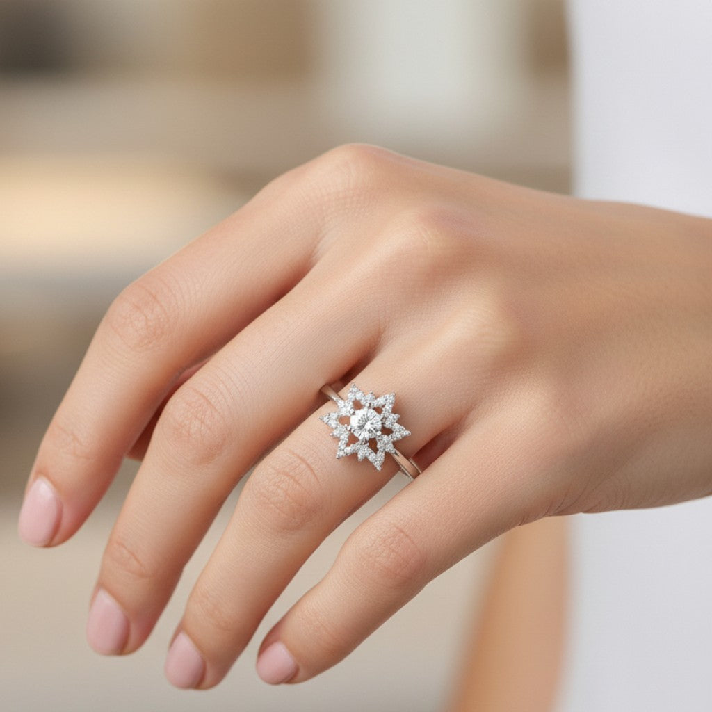 Anillo Flor Circones