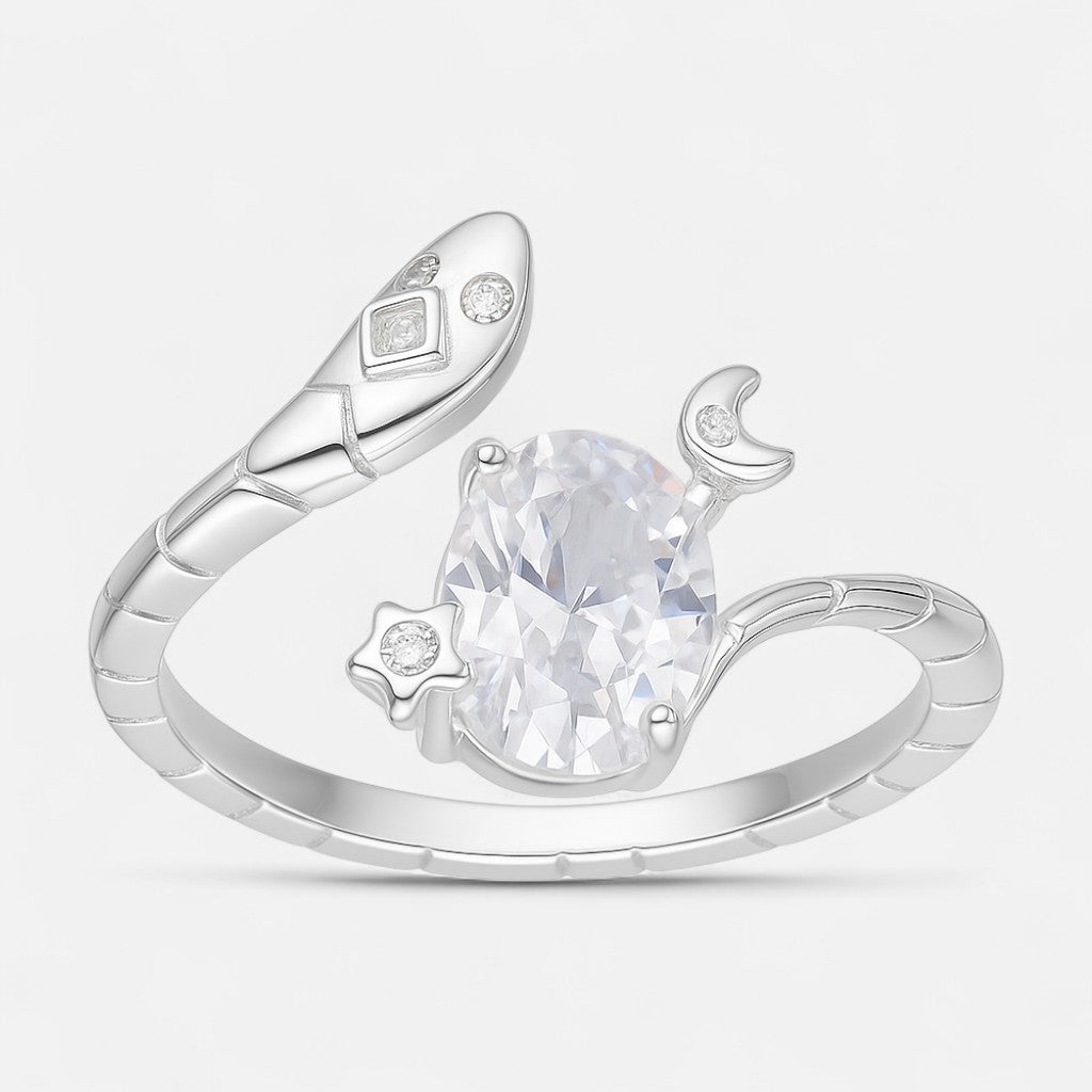 Anillo Ajustable Serpiente Circones