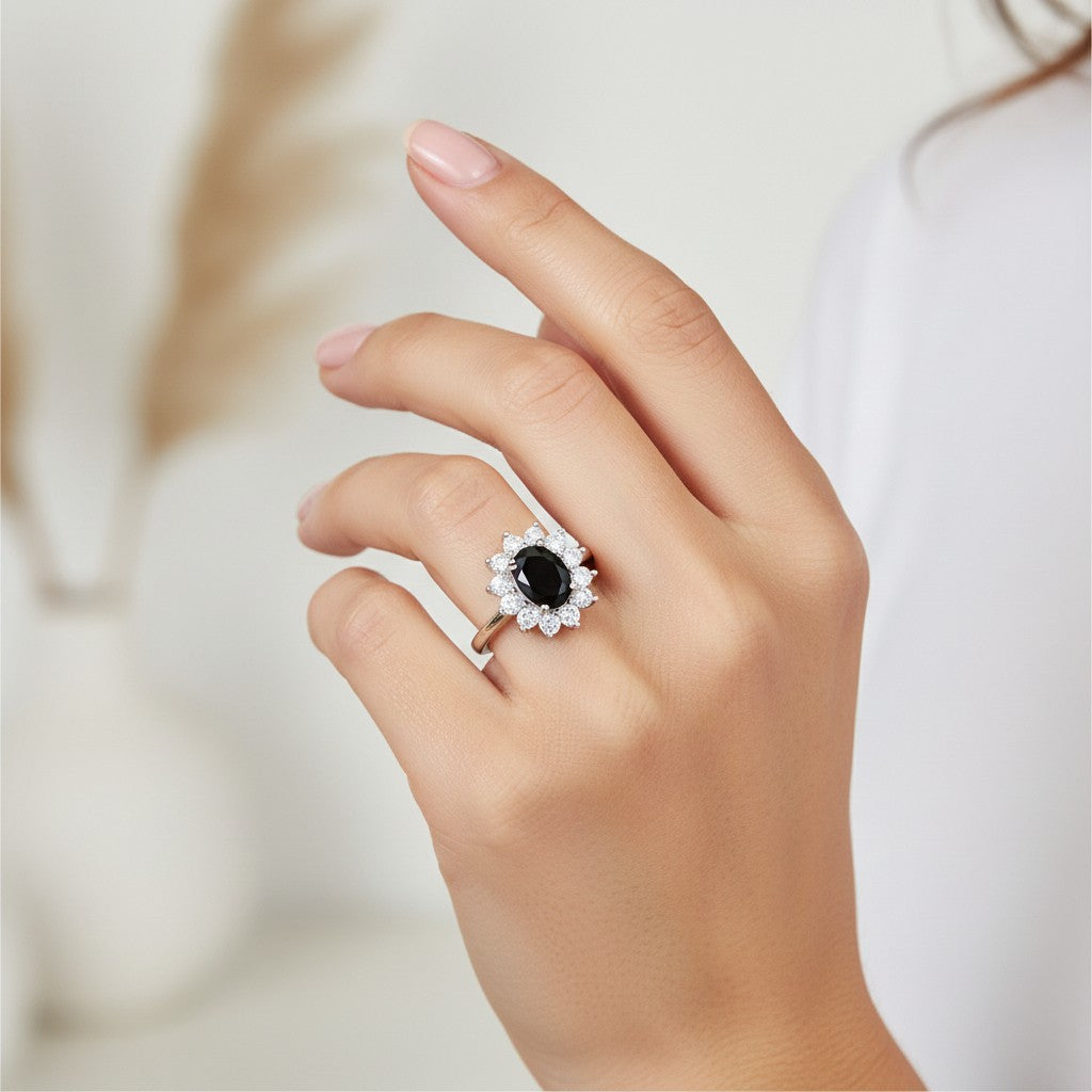 Anillo Lady Circón Ónix