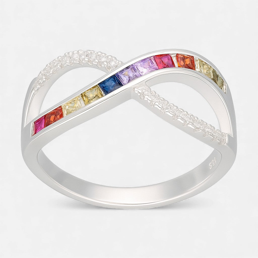 Anillo Infinito Circones Multicolor