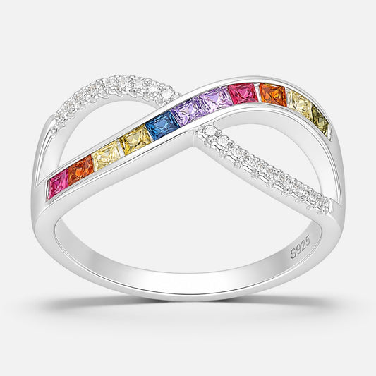 Anillo Infinito Circones Multicolor