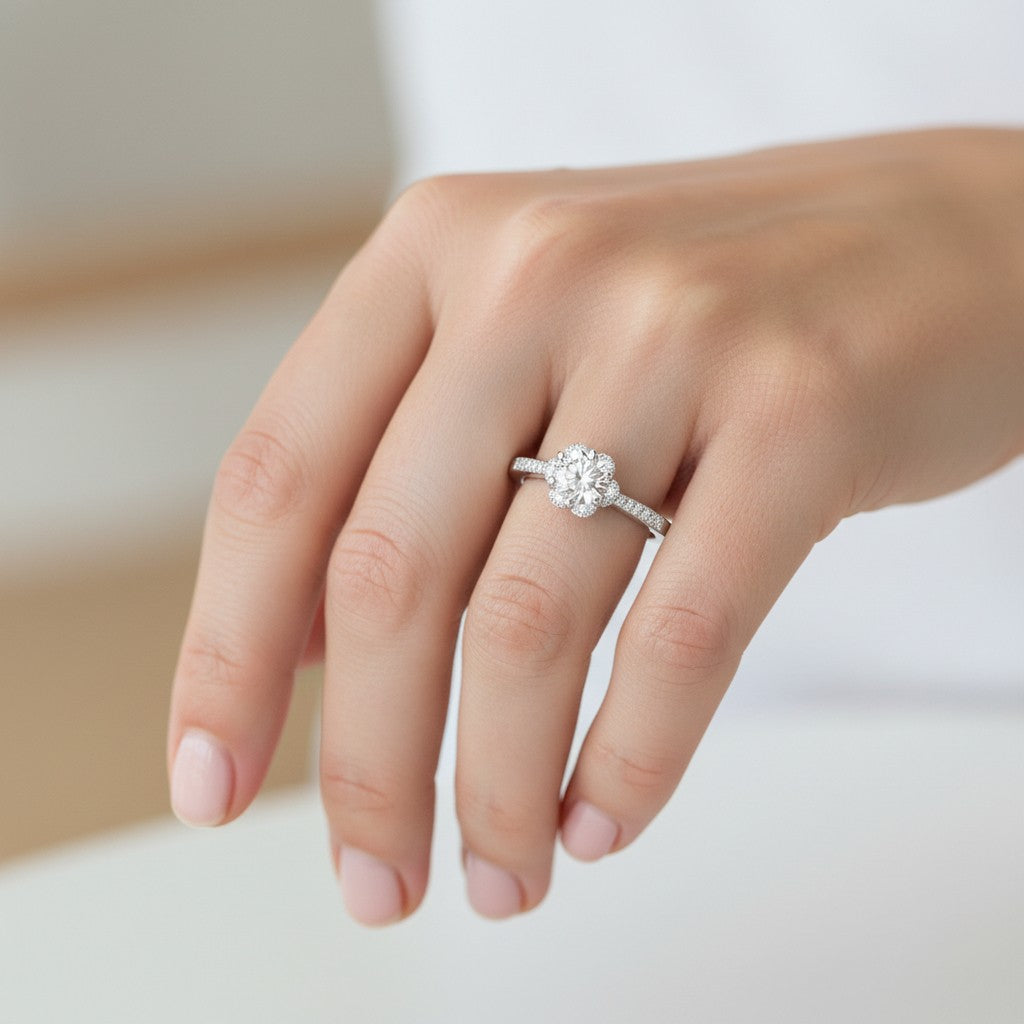 Anillo Flor Circones