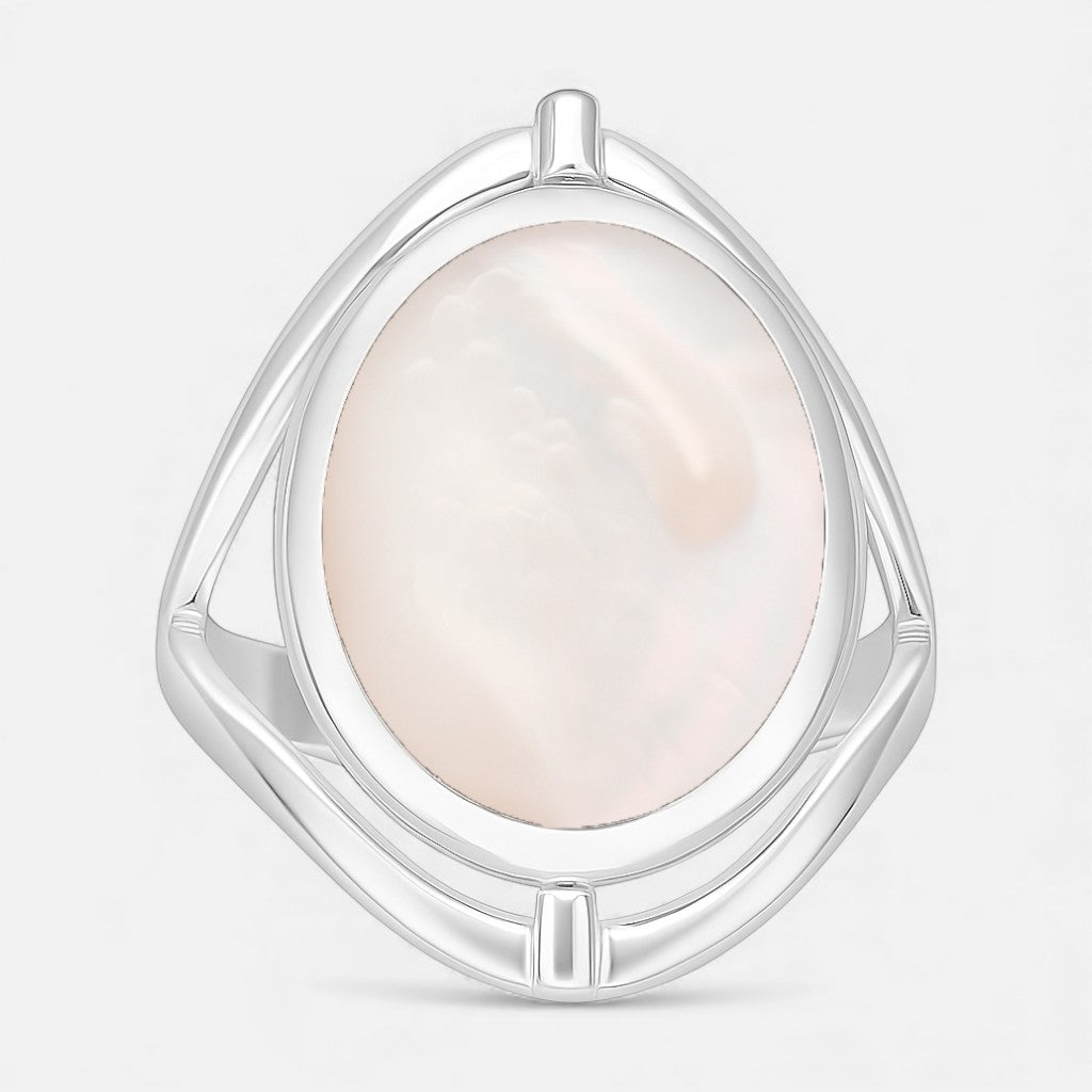 Anillo Reversible Nácar Ónix