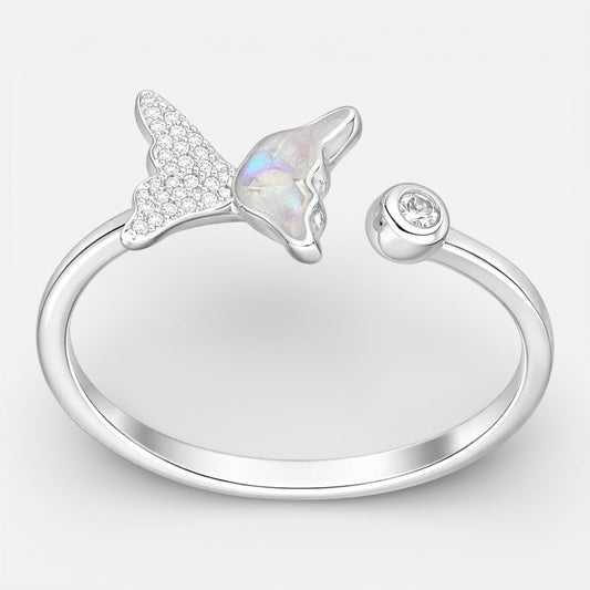 Anillo Ajustable Mariposa Circones Ópalo 16