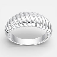 Anillo Chunky Líneas 12
