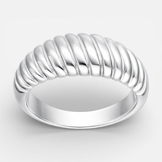 Anillo Chunky Líneas 12