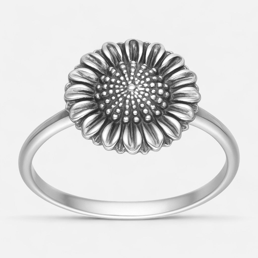 Anillo Flor Girasol