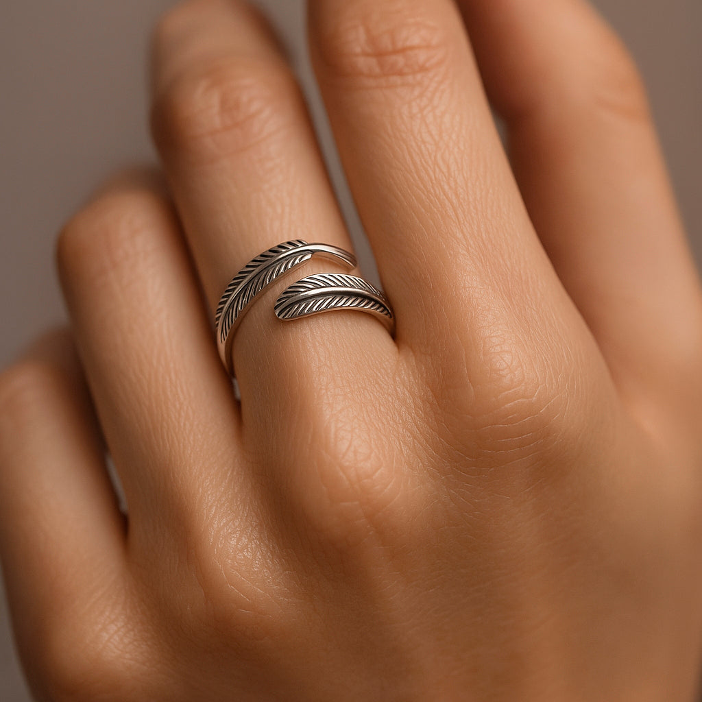 Anillo Pluma