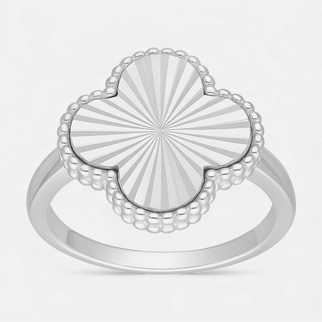 Anillo Trébol de la Suerte