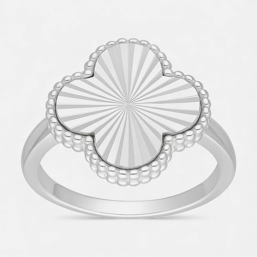 Anillo Trébol de la Suerte