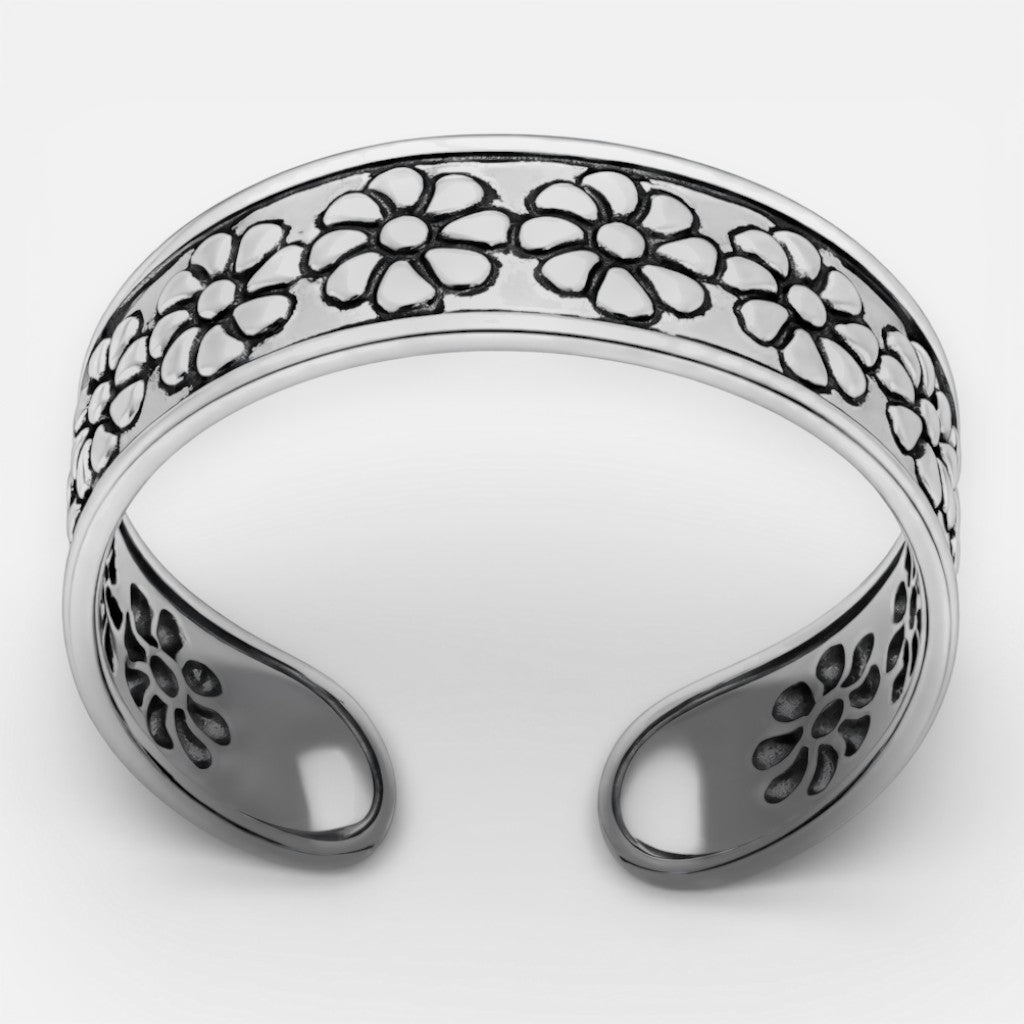 Anillo Midi Flores