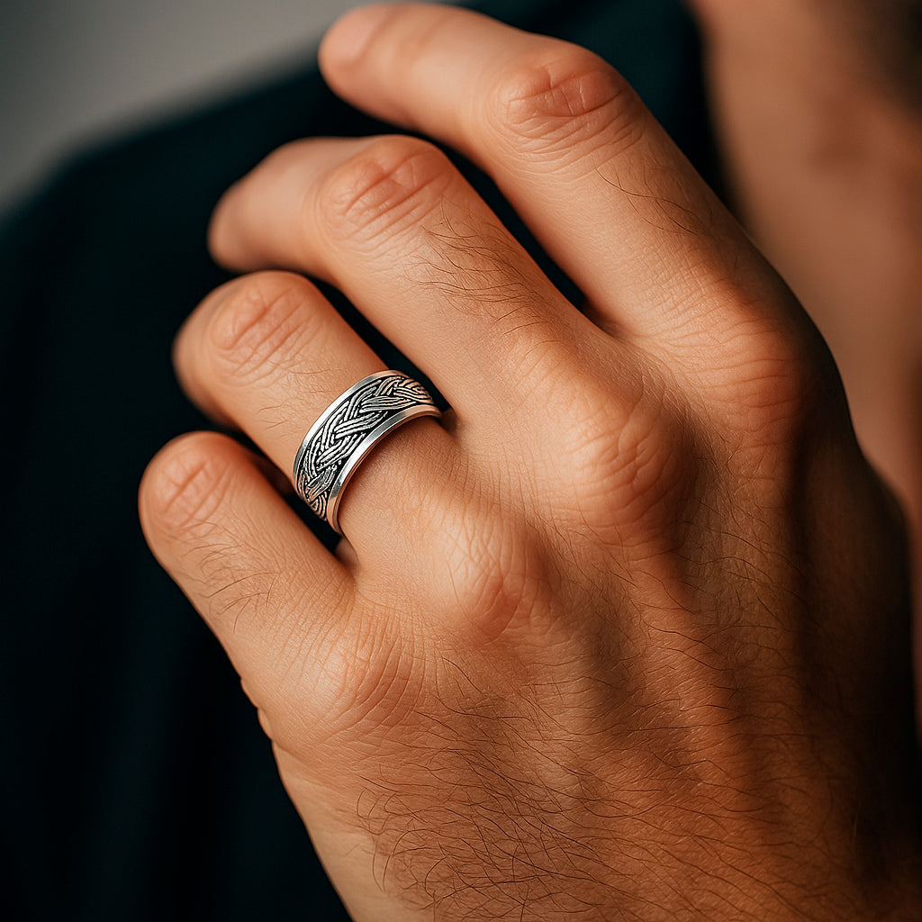 Anillo Antiestrés Trenzado