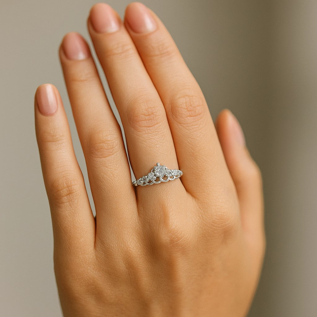 Anillo Corona Circones