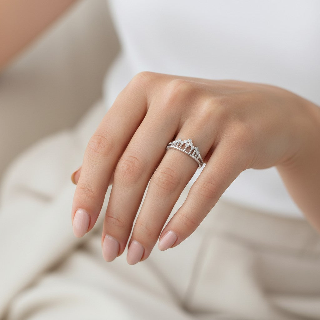 Anillo Corona Circones