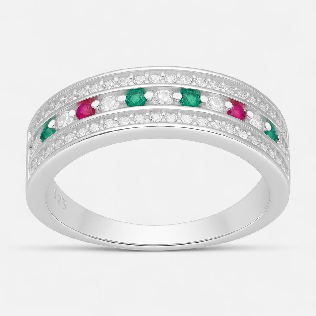 Anillo Cintillo Circones Multicolor