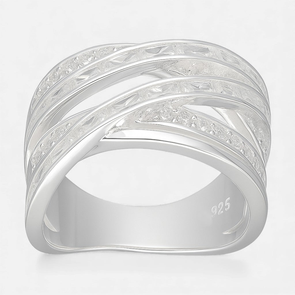 Anillo Cintillo Trenzado Circones