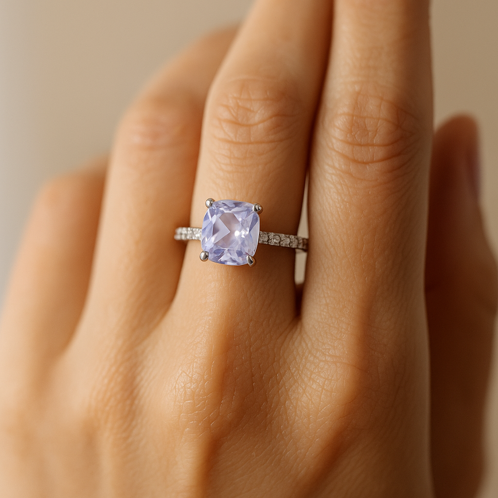 Anillo Circón Solitario