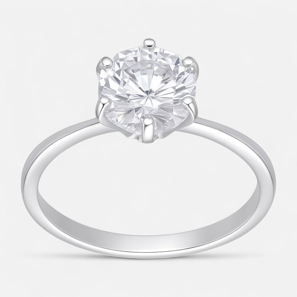 Anillo Circón Solitario